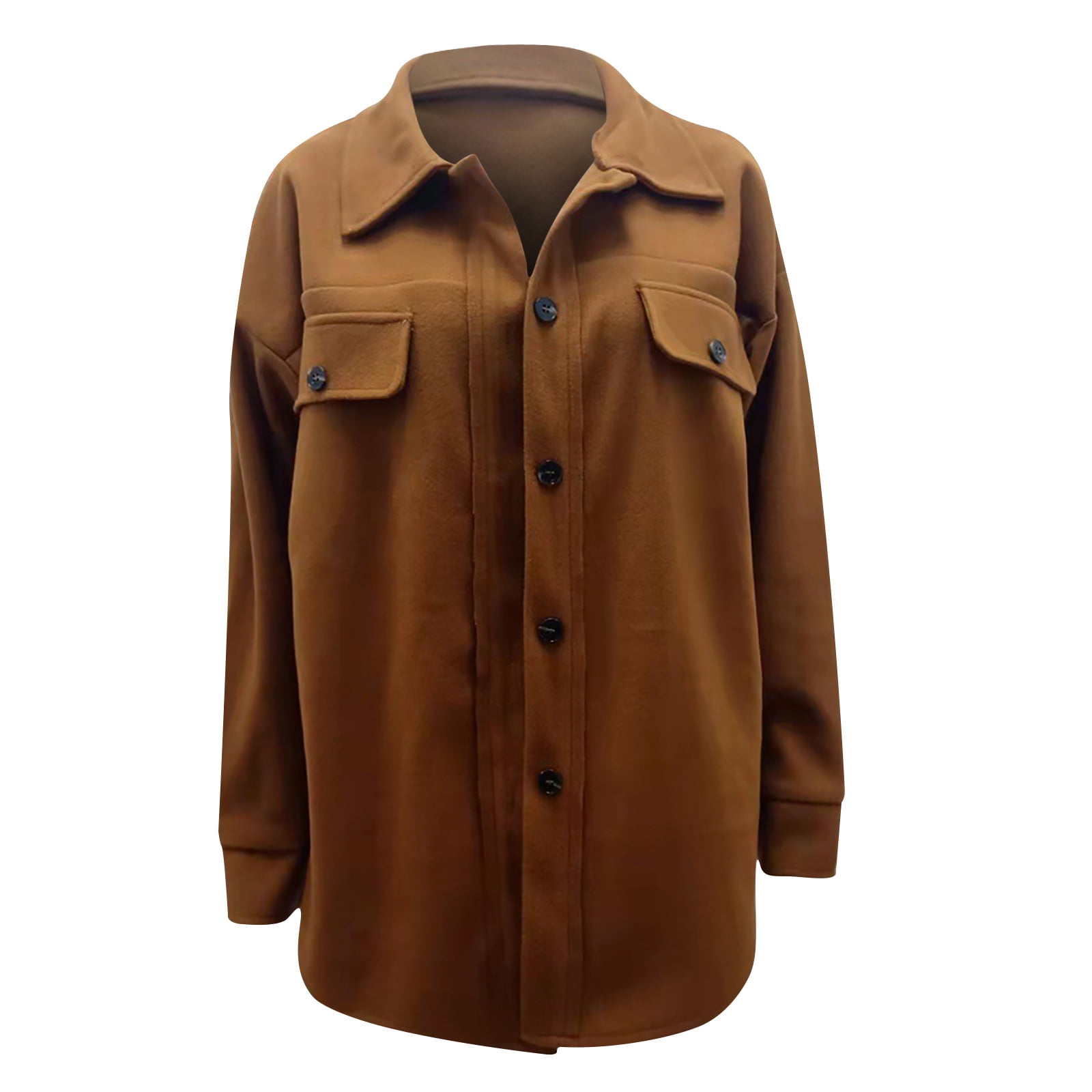 Long Sleeve Tops Womens Blouse Coat 