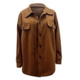 thumbnail image 2 of DPTALR Chandail d'Été pour Femmes T-Shirts Unis Hauts à Manches Longues Blouse Manteau pour Femmes, 2 of 8