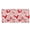 Brush Stroke Heart, variant on Leather Women's Trifold Wallet with Large Capacity with Zipper Pocket Women's Wallet for Travel, Night Sky Palm Tree Pattern Long Wallet