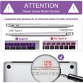 thumbnail image 2 of Compatible con MacBook Air de 13 pulgadas (2022, 2021, 2020, 2019, 2018, A2337, M1, A2179, A1932, Touch ID, suave), 2 of 4