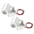 thumbnail image 1 of LED Spotlights, DC12V Adjustable Angle 2 Pack LED Spot Lights, High Brightness Indoor Accent Lighting, Ceiling Spot Light for Jewelry Display Case, Shopping Malls, Supermarkets, 1 of 7