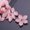 16# Jade Rose, variant on 10pcs 13x9mm Flora Petal Shape Lampwork Crystal Glass Loose Pendants Beads-16# Jade Rose