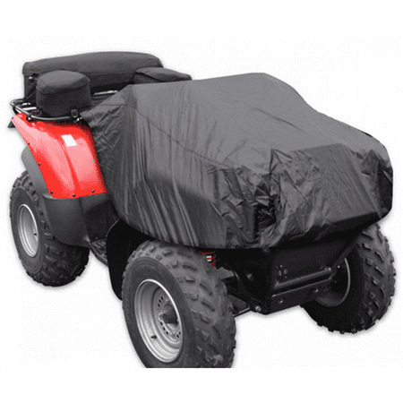 Atv Rack Bag - ATV RACK COMBO BAG WITH COVER,BLACK