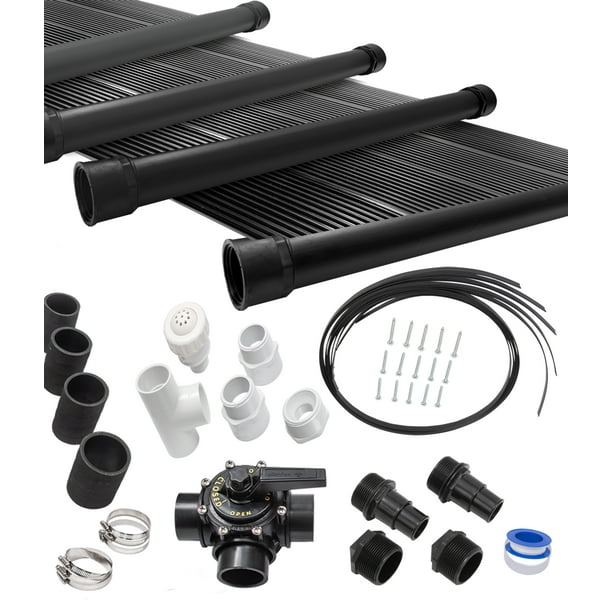 Sunquest Complete Pool Heater System 14 (2ft x 12ft) panels w/ Bypass