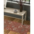 thumbnail image 6 of Unique Loom Outdoor Botanical Collection Area Rug - Fern (2' x 6' 1" Runner Terracotta/Ivory), 6 of 8