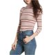 thumbnail image 2 of Camiseta básica acanalada para mujer Free People Im Cute Rosa XS, 2 of 2