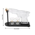 thumbnail image 4 of Whiskey Decanter Set,Whiskey Dispenser 230ml with Two Shot Glasses 50ml,Gifts for Men Dad, 4 of 7