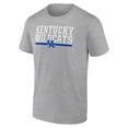 thumbnail image 2 of Men's Heather Gray Kentucky Wildcats Collegiate Stack T-Shirt, 2 of 3