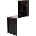 thumbnail image 5 of Costway Wall Mounted Table Convertible Desk Fold Out Space Saver Chalkboard coffee, 5 of 8