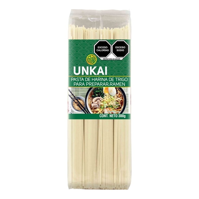 Pasta de Harina de Trigo UNKAI Para Ramen 300 gramos