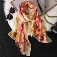 thumbnail image 5 of 2023 Moda Estampado Floral Gasa Hijab Bufanda Mujeres Pareo Señora Bandanas Toallas de Playa Verano Musulmán Velo Wrap Fular Femenino, 5 of 5