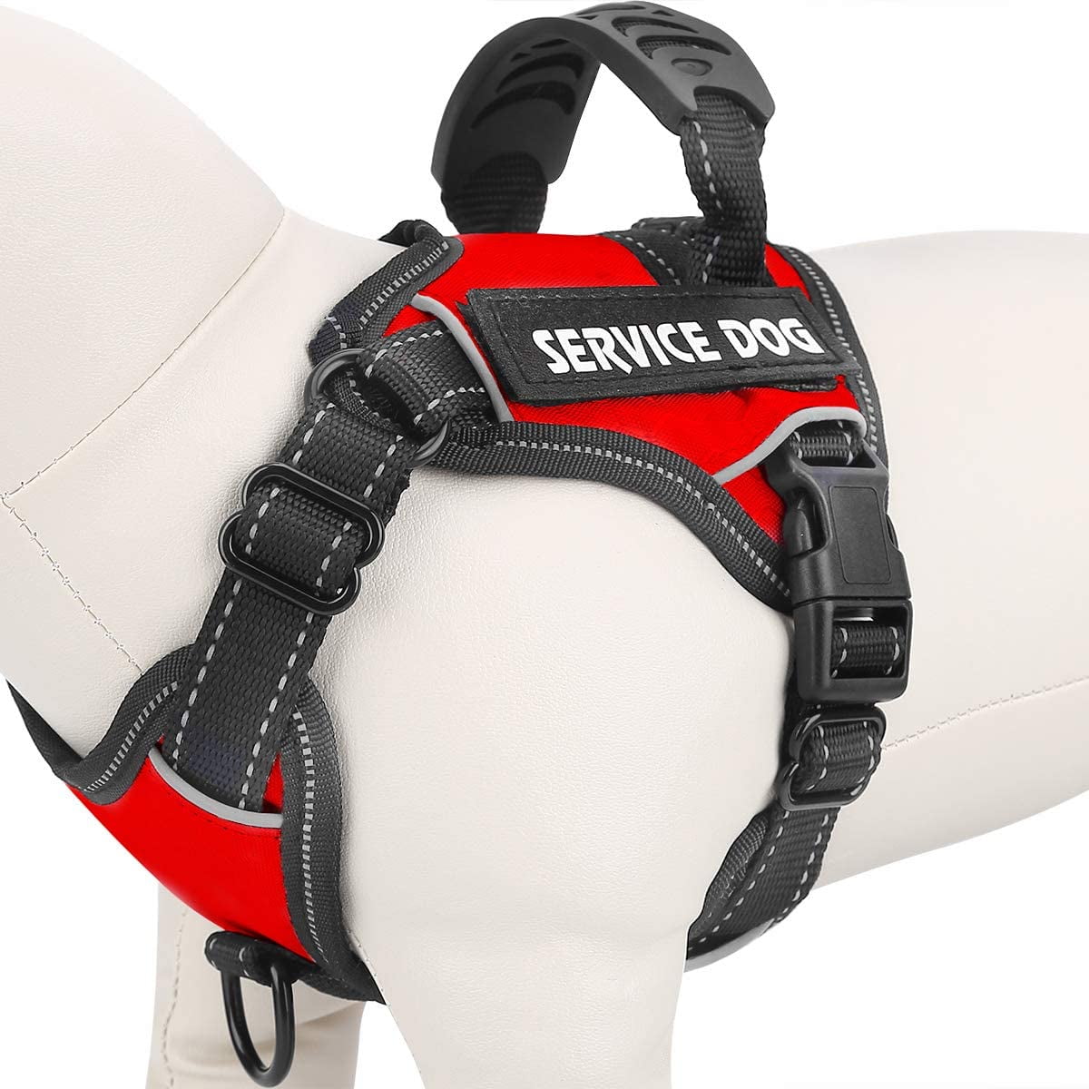Service Dog Harness Adjustable No Pull Pet Vest Harness Comfortable Padded Dog Training Vest Mesh Design with Hook and Handle for Small Medium Large Dogs Walmart