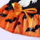 thumbnail image 4 of Vestido para perros compatible con la temática de las fiestas de Halloween Patrón de murciélago fantasma Falda para perros compatible con perros Vestido para gatos, 4 of 5