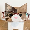 thumbnail image 2 of Soporte De Exhibición Estante para gafas de animales, soporte para gafas de madera, soporte para gafas (gato) Hugtrwg  Libre de BPA, 2 of 4