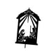 thumbnail image 5 of Brocheta de silueta de Belén navideño, decoración de césped, estaca de metal versátil para exteriores para pasillo, entrada, decoración de parque infa Estilo B, 5 of 8