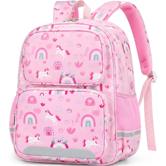 DAKIMOE Toddler Backpack for Girls Boys Kids Backpacks Cute Kindergarten Daycare School Bag for Students