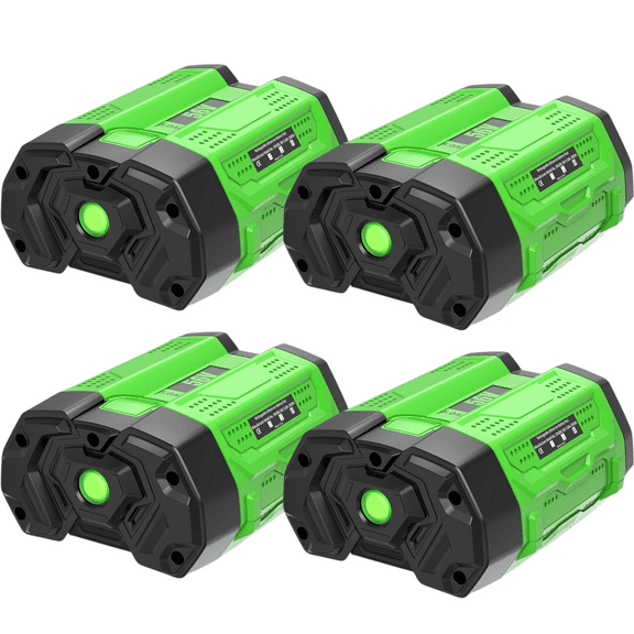 4-Pack 56V 5000mAh Lithium-Ion Battery Replacement for EGO 56V Battery 5.0Ah BA2800