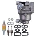 thumbnail image 4 of LABLT 792295 Carburetor with Gasket for Briggs & Stratton 796258 796227 792295 796997 20Hp 21Hp 23Hp 24Hp 25Hp V Twin Models 40G777 40H777 44M777 44P777 44S677 44S577 Engine Lawnmower, 4 of 5