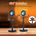 thumbnail image 5 of Richgv Sunset Lamp Projection, 16 Colors Changing Projector LED Lights Floor Lamp Rainbow Projection Light 180 Degree Rotation for Christmas Decorations Photography Party Home Bedroom, 5 of 8
