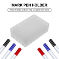 thumbnail image 2 of MasteelfCA 4Pcs Desk Mark Pen Holders Practical Pencil Containers Plastic Pens Organizers, 2 of 7