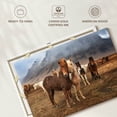 thumbnail image 6 of Elephant Stock The Amazing Icelandic Horses Wall Art - Horizontal Canvas Wall Art - Living Room Wall Decor - Animal Canvas - Gray And Brown Decor By Scott Stulberg - 48" x 32", 6 of 8