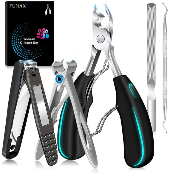 Cortauñas FUMAX para uñas gruesas para personas mayores con 5 herramientas