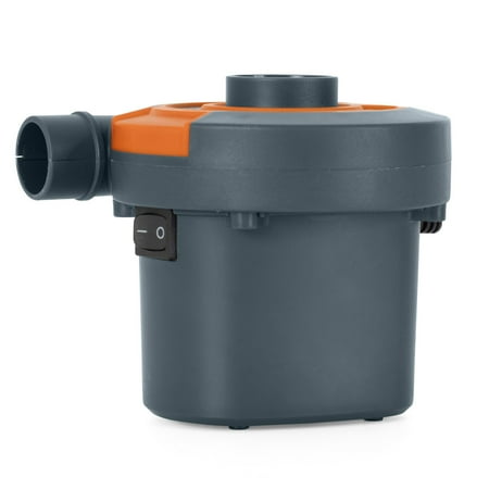 Ozark Trail Sidewinder 4  High AC Electric Air Pump  Grey and Orange