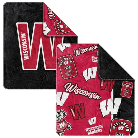 Wisconsin Badgers 50- x 60- Dream Weave Throw Blanket