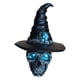thumbnail image 2 of Decoración del hogar, decoración de habitaciones, decoración de paredes Figura de esqueleto de sombrero de mago Pieza decorativa espeluznante Decoraciones de calavera de sombrero de mago, 2 of 9