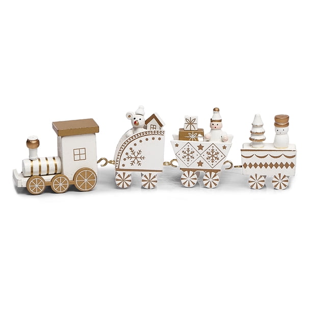 Inteprter 1 Uds tren de de Navidad adornos de Navidad Santa Claus juguetes para niños 2021 Navidad Noel accesorios de fiesta en casa regalo de Año Kits de decoración para fiestas ocho Inteprter HA007890-08