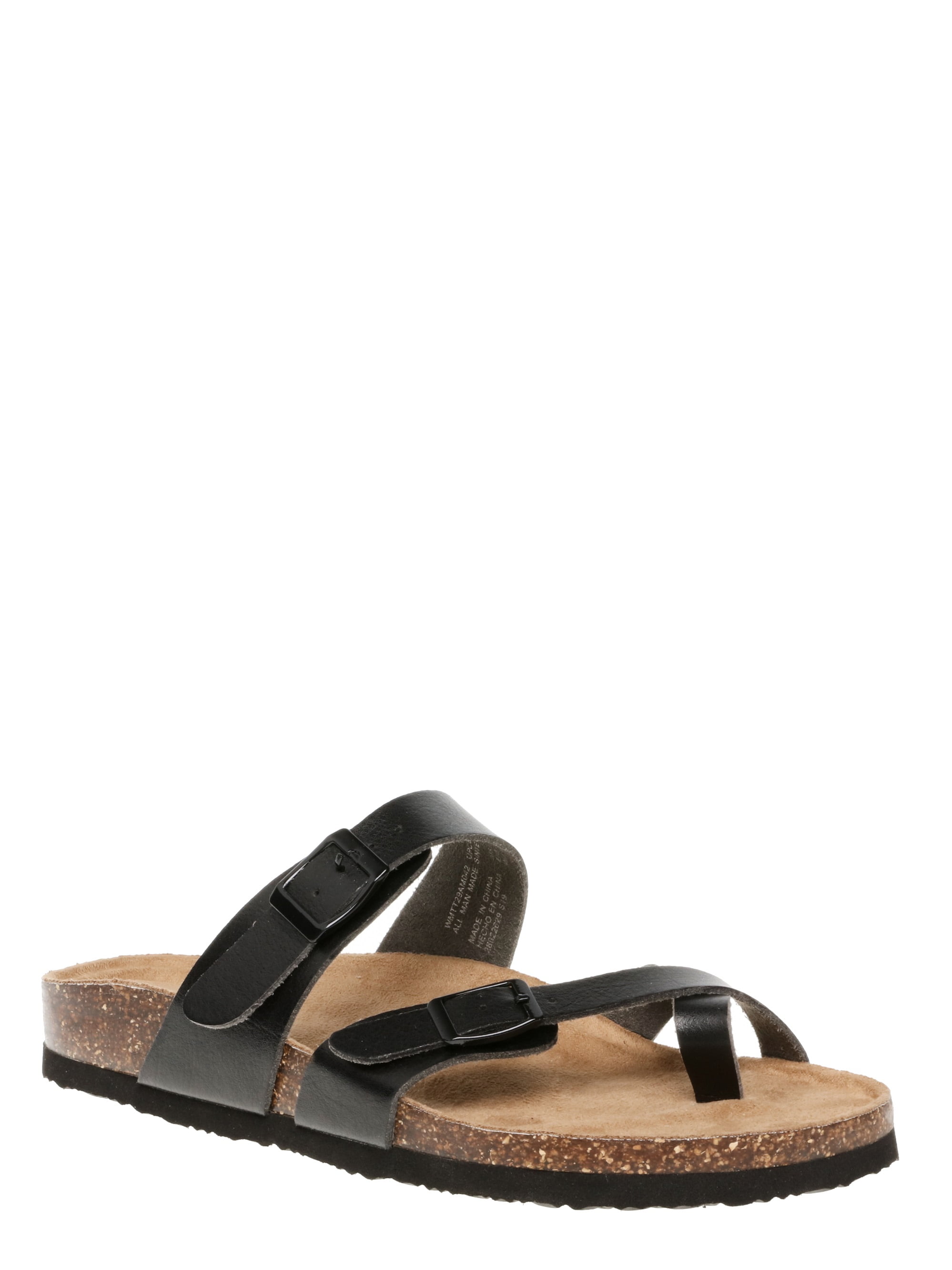 Women's Time And Tru Footbed Slide 