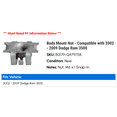thumbnail image 2 of Body Mount Nut - Compatible with 2002 - 2009 Dodge Ram 3500 2003 2004 2005 2006 2007 2008, 2 of 2