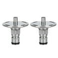 thumbnail image 1 of Keg Posts Parts,2Pcs 304 Stainless Steel Tri Clampto Ball Lock Post Homebrew Keg Ball Lock Post Streamlined Design, 1 of 8