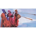 thumbnail image 3 of Unknown 24x14 Black Modern Framed Museum Art Print Titled - Sound the Horns, 3 of 5