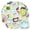 2A-35pcs, variant on 35pcs-50pcs Floral Stickers Nature Stationery Stickers Spring Kids Stickers DIY Stickers for Laptop Phone Notebook