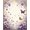 Purple, Pattern 1, variant on ODIKA Bathtub Border Vintage Butterfly Delicate Scrolling Pile Backing Stain Resistant Low Profile for Dorm Room, Small Living Apartment