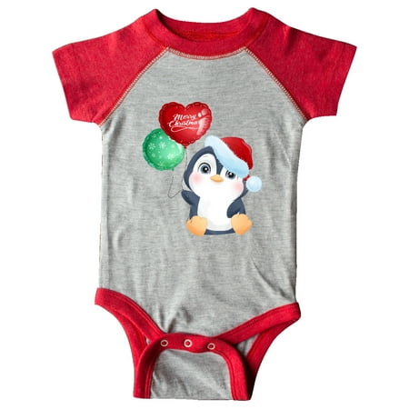 

Inktastic Merry Christmas Penguin Gift Baby Boy or Baby Girl Bodysuit