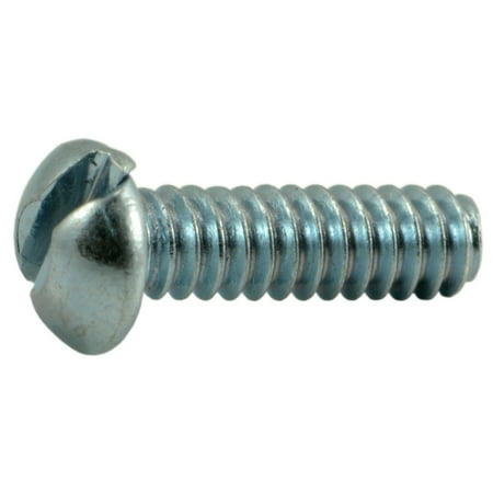 

#4-40 x 3/8 Zinc Slotted Round Head Machine Screws (120 pcs.)