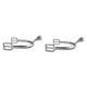 thumbnail image 3 of 2 piezas de espuelas para caballos, equipo ecuestre, espuelas portátiles para hombres, accesorios de caballero para entrenamiento de caballos de, 3 of 8