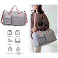 thumbnail image 3 of Btomtd Casual Shoulder Bag Made of Cloth, Crossbody Bag and Purse with Large Capacity, Messenger Handbag Featuring Multiple Compartments for Personal Items, Dark Blue, 3 of 9