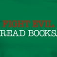 thumbnail image 3 of CafePress - Fight Evil Read Books Women's Classic T Shirt - Women's Traditional Fit Dark T-Shirt, 3 of 4