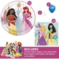 thumbnail image 2 of Disney Princess Birthday Party Supplies Bundle  Disney Princess Plates  Disney Princess Napkins  Disney Princess Decorations Pack for 16, 2 of 4