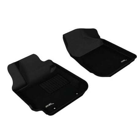 Front Floor Mat Set - Compatible with 2003 - 2008 Toyota Matrix 2004 2005 2006 2007