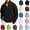 Black, variant on LTTVQM Quarter Zip Pullover Men Fleece Mock Neck Knit Long Sleeve Sweatshirt | Fall Winter Casual Soft Stand Collar Sweater for Athletic Workout Running Gray M