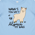 thumbnail image 3 of Inktastic Nana's You Say Alpaca My Bags Boys or Girls Baby T-Shirt, 3 of 4