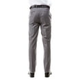 thumbnail image 2 of Mens Dress Pants, Solid Slim Fit Office Pants Only, 2 of 4