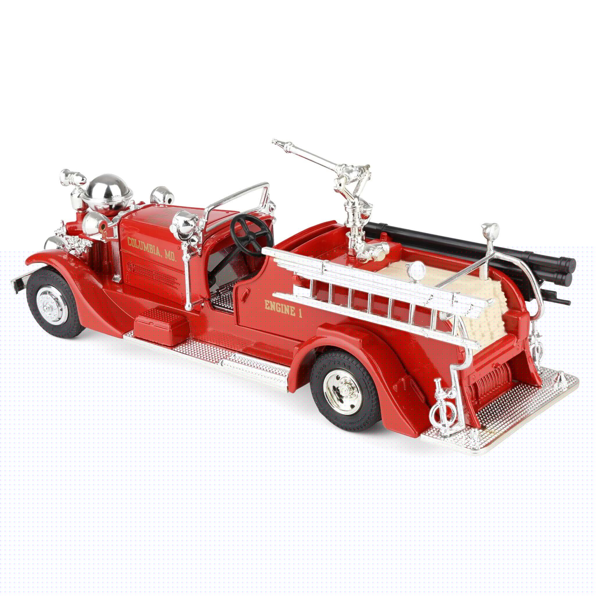 thumbnail image 4 of 1/30 1937 Columbia MO Ahrens-Fox Fire Truck Bank by ERTL ZFN4914, 4 of 6