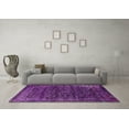 thumbnail image 3 of Ahgly Company Indoor Square Oriental Pink Industrial Area Rugs, 3' Square, 3 of 4