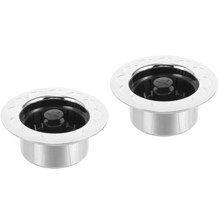 unbranded 2pcs Kitchen Sink Drain Filter 3-in-1 Sink Strainer Plastic Sink Filter Stopper for Home