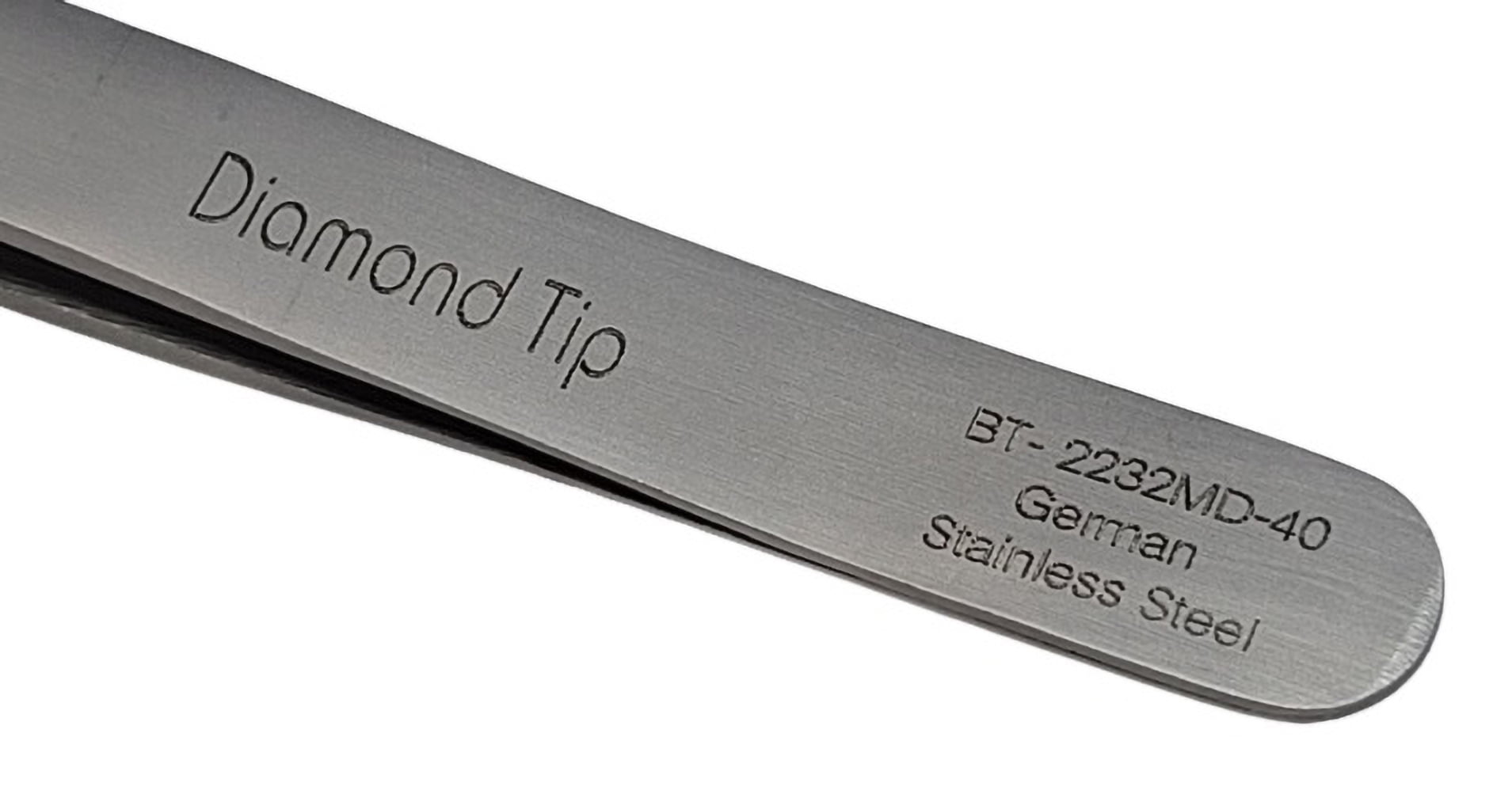 Professional Diamond Tip Eyebrow Tweezers